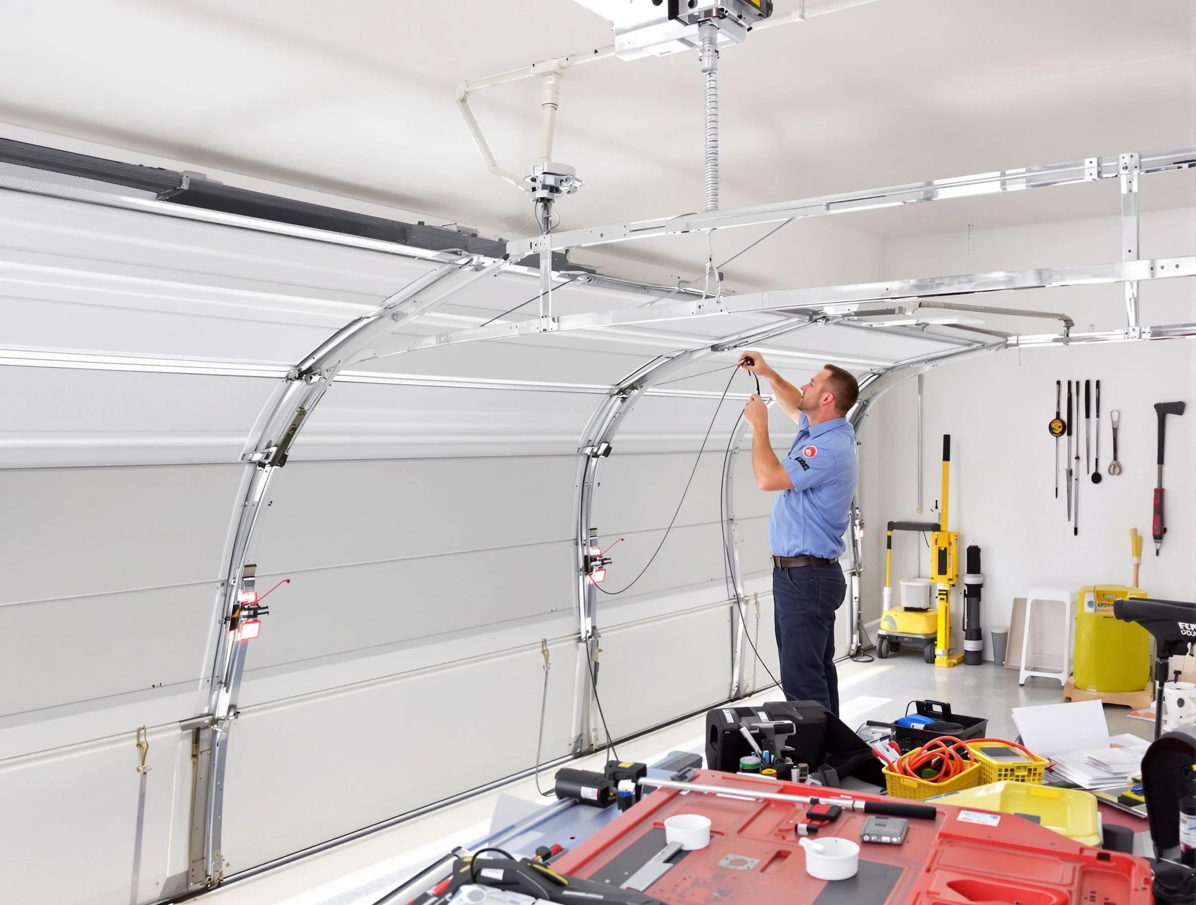Garage door cable repair service by Tuscaloosa Garage Door Repair in Tuscaloosa