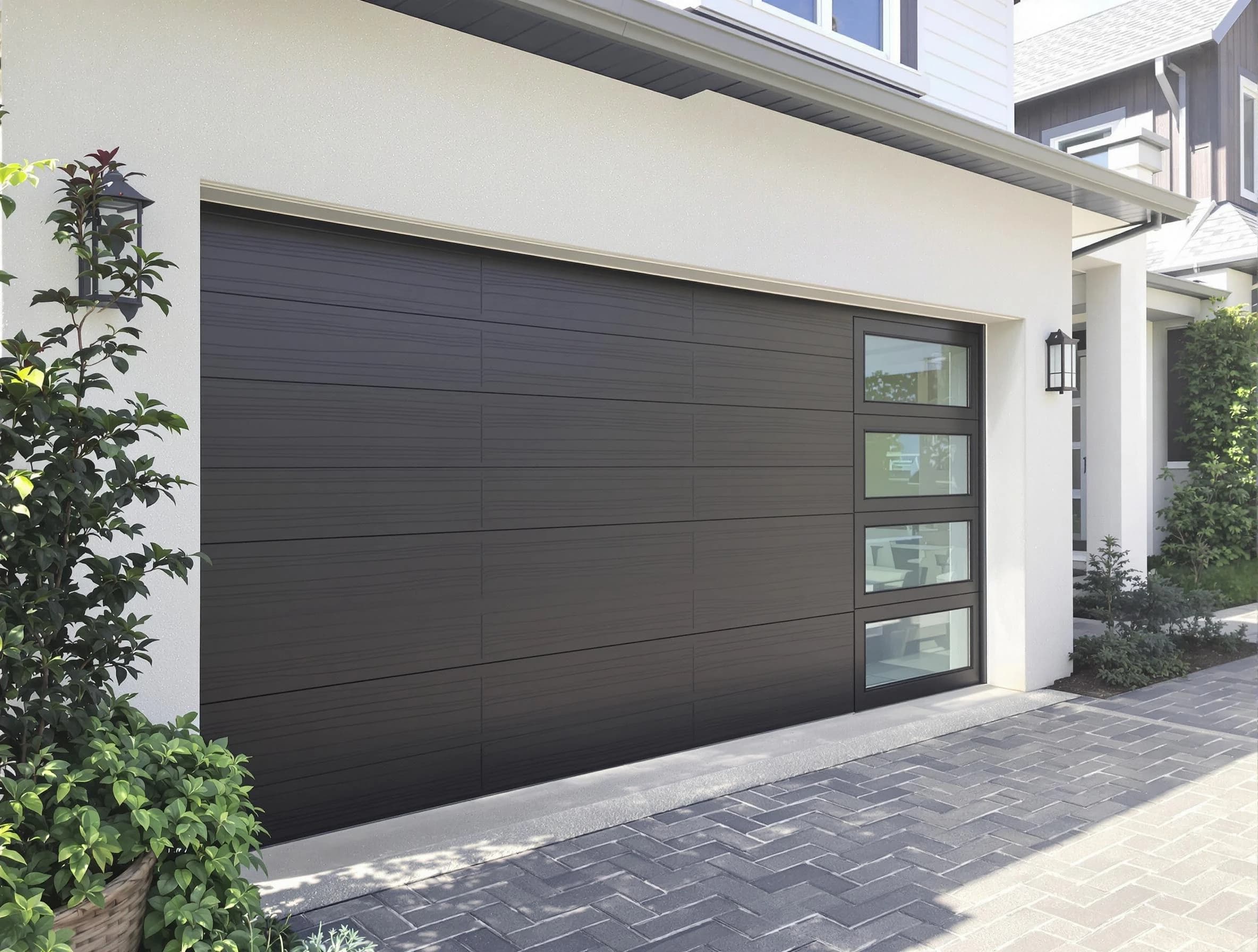 Custom garage door installation by Tuscaloosa Garage Door Repair in Tuscaloosa