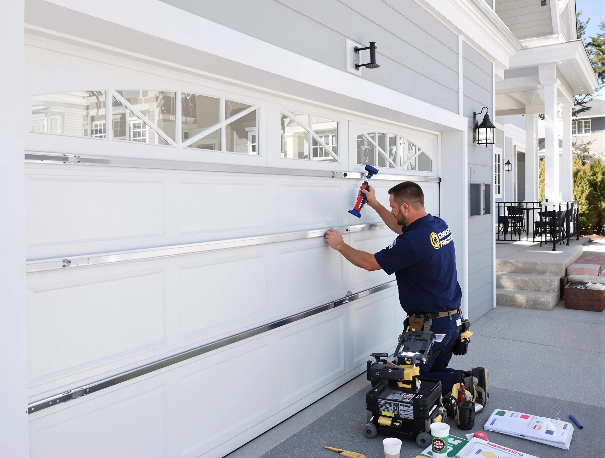 Professional garage door installation by Tuscaloosa Garage Door Repair in Tuscaloosa