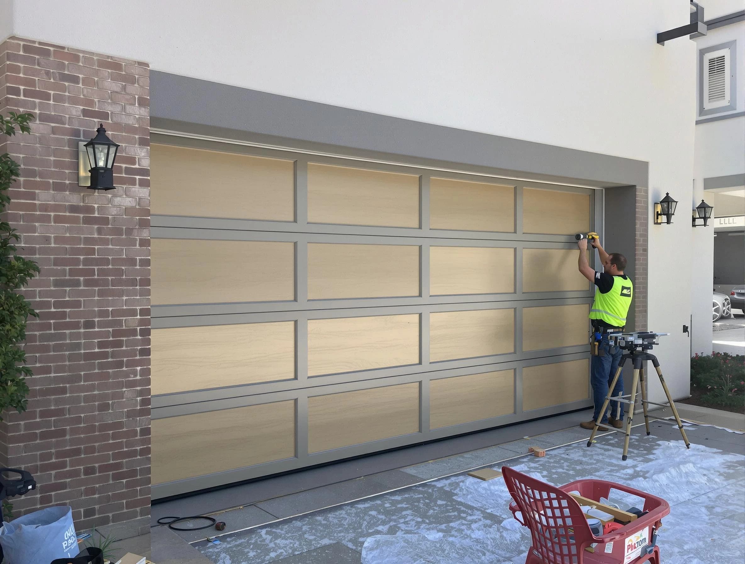 Garage door replacement service by Tuscaloosa Garage Door Repair in Tuscaloosa