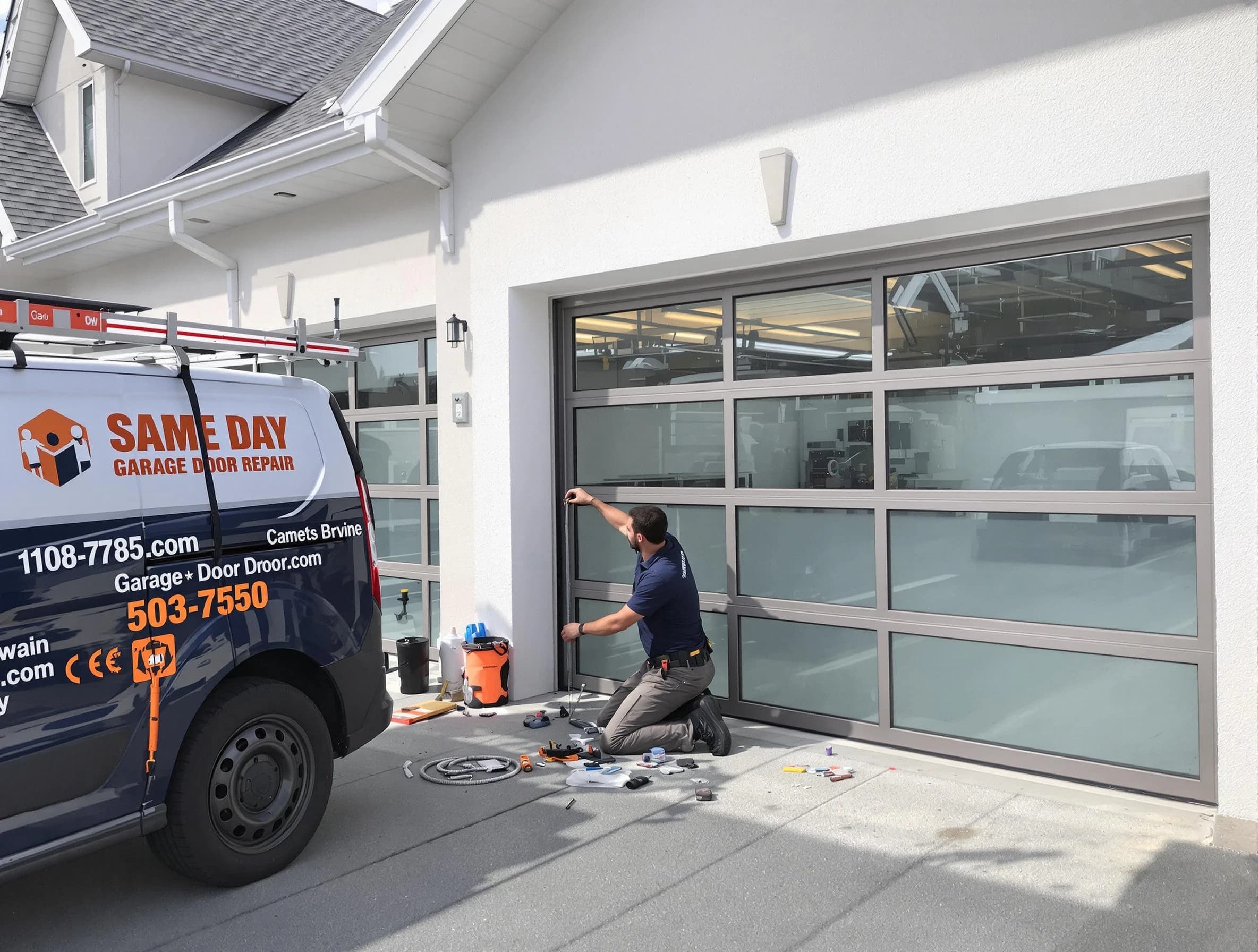 Same-day garage door repair service by Tuscaloosa Garage Door Repair in Tuscaloosa