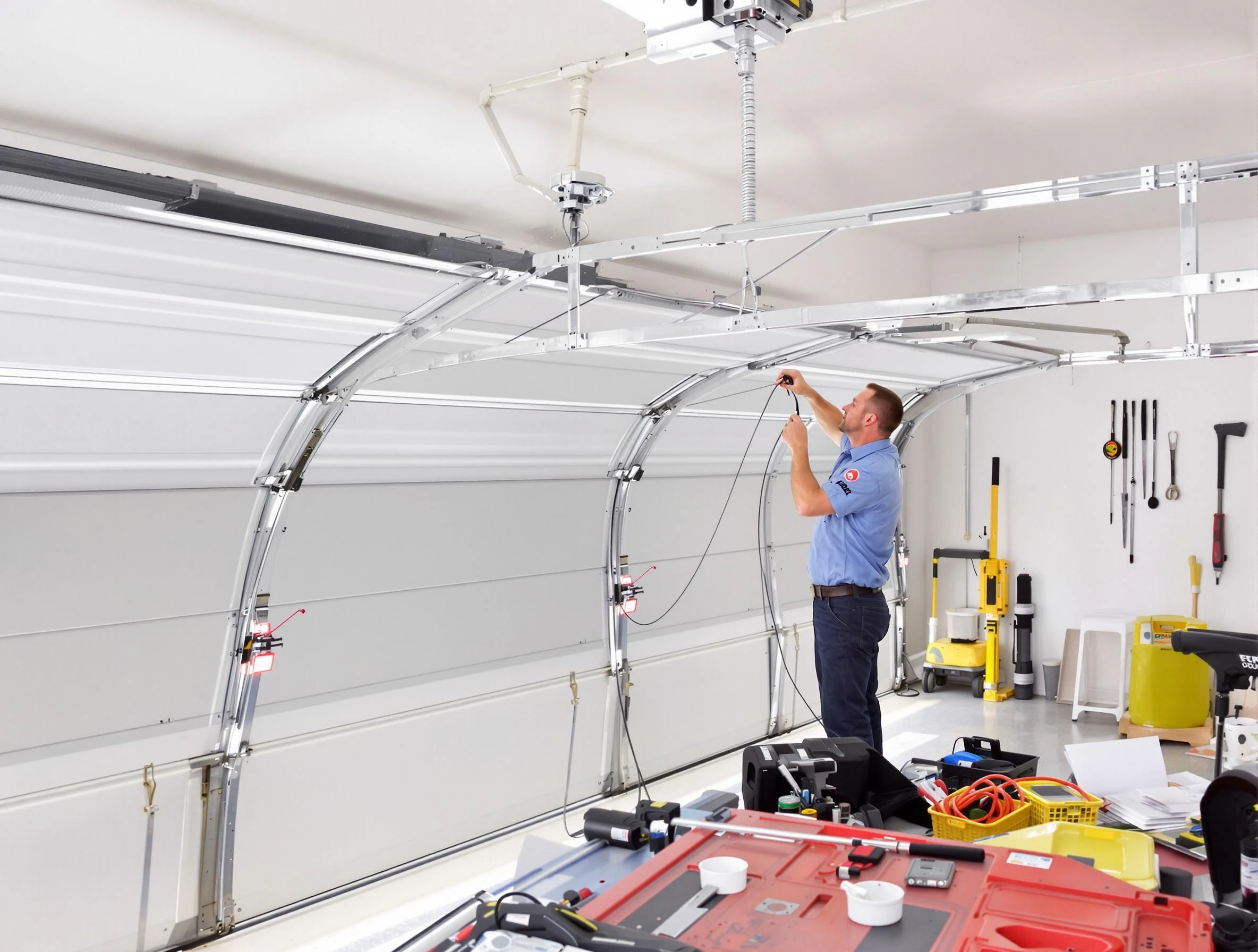 Garage door cable repair service by Tuscaloosa Garage Door Repair in Tuscaloosa
