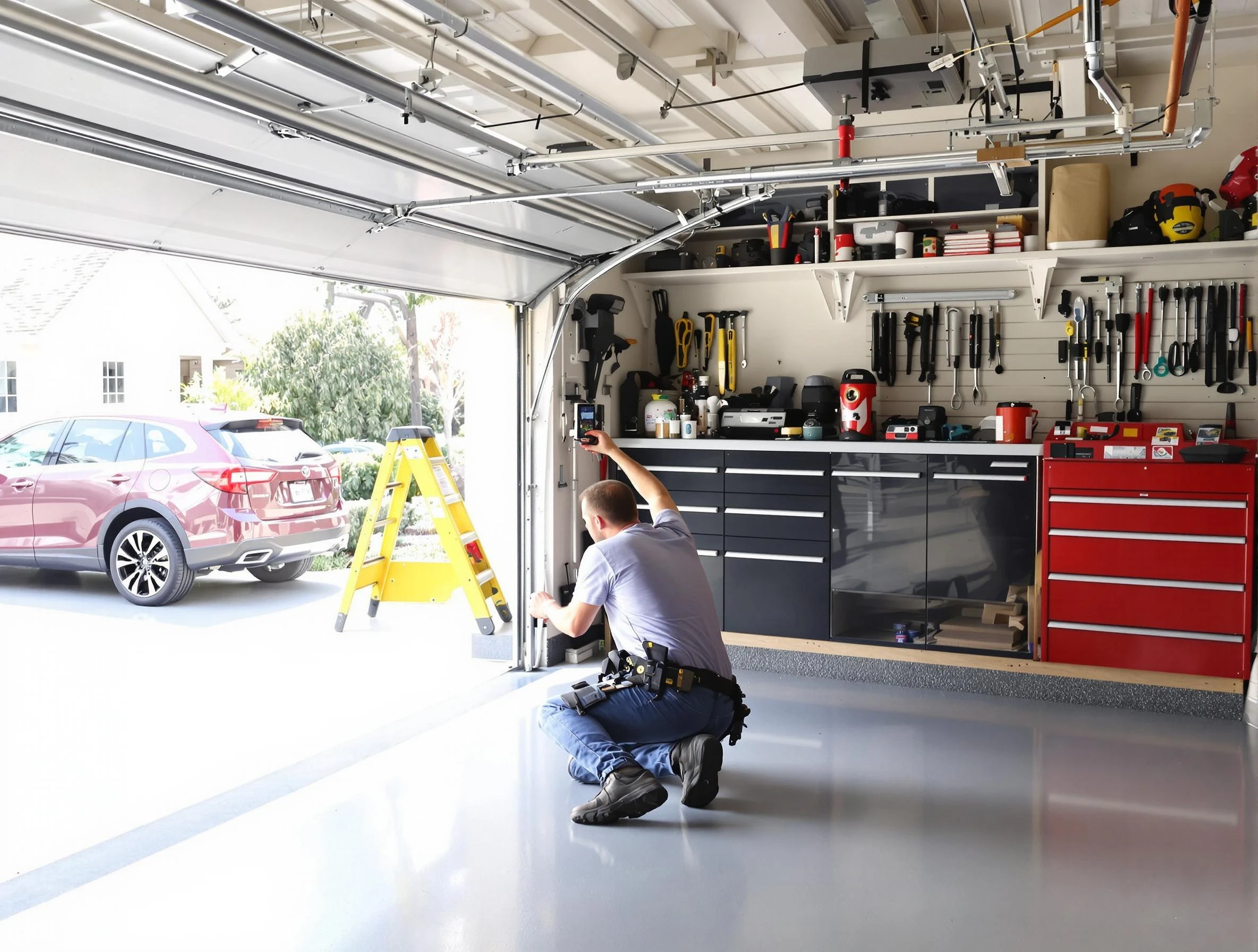 Local garage door repair service by Tuscaloosa Garage Door Repair in Tuscaloosa