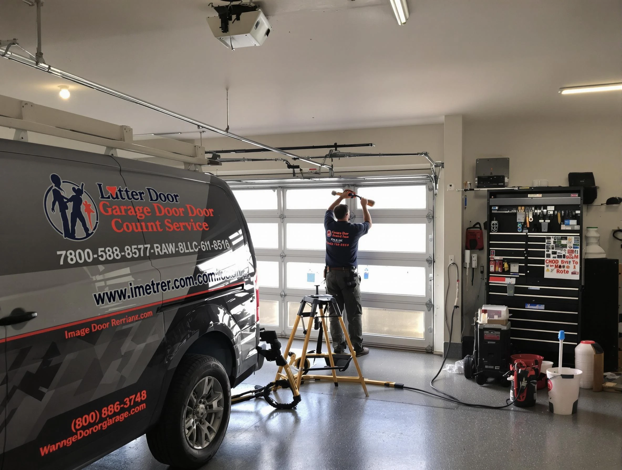 Tuscaloosa Garage Door Repair rapid response team performing same-day repair in Tuscaloosa